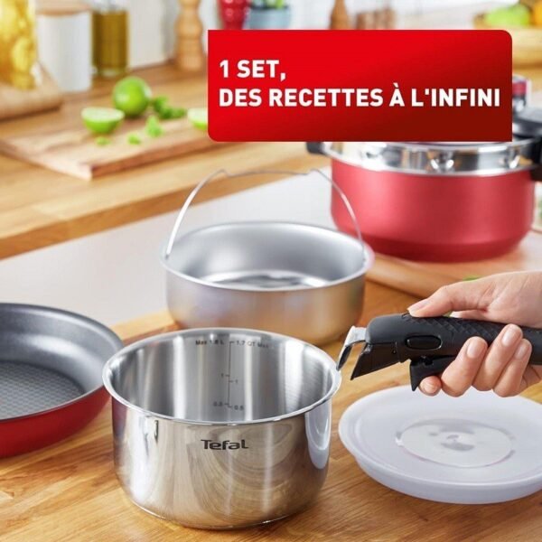 Batterie de cuisine Tefal All-In-One Tefal Ingenio P4704200 – Image 4