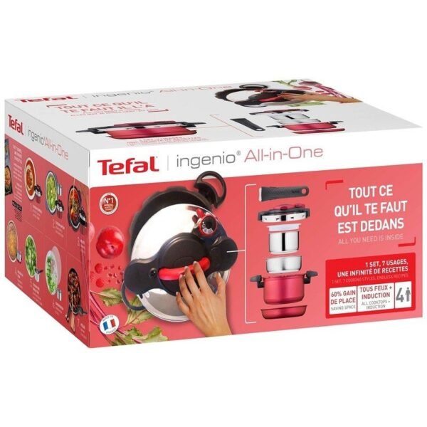 Batterie de cuisine Tefal All-In-One Tefal Ingenio P4704200 – Image 3